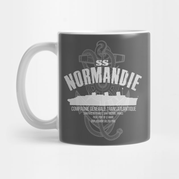 SS Normandie by MindsparkCreative